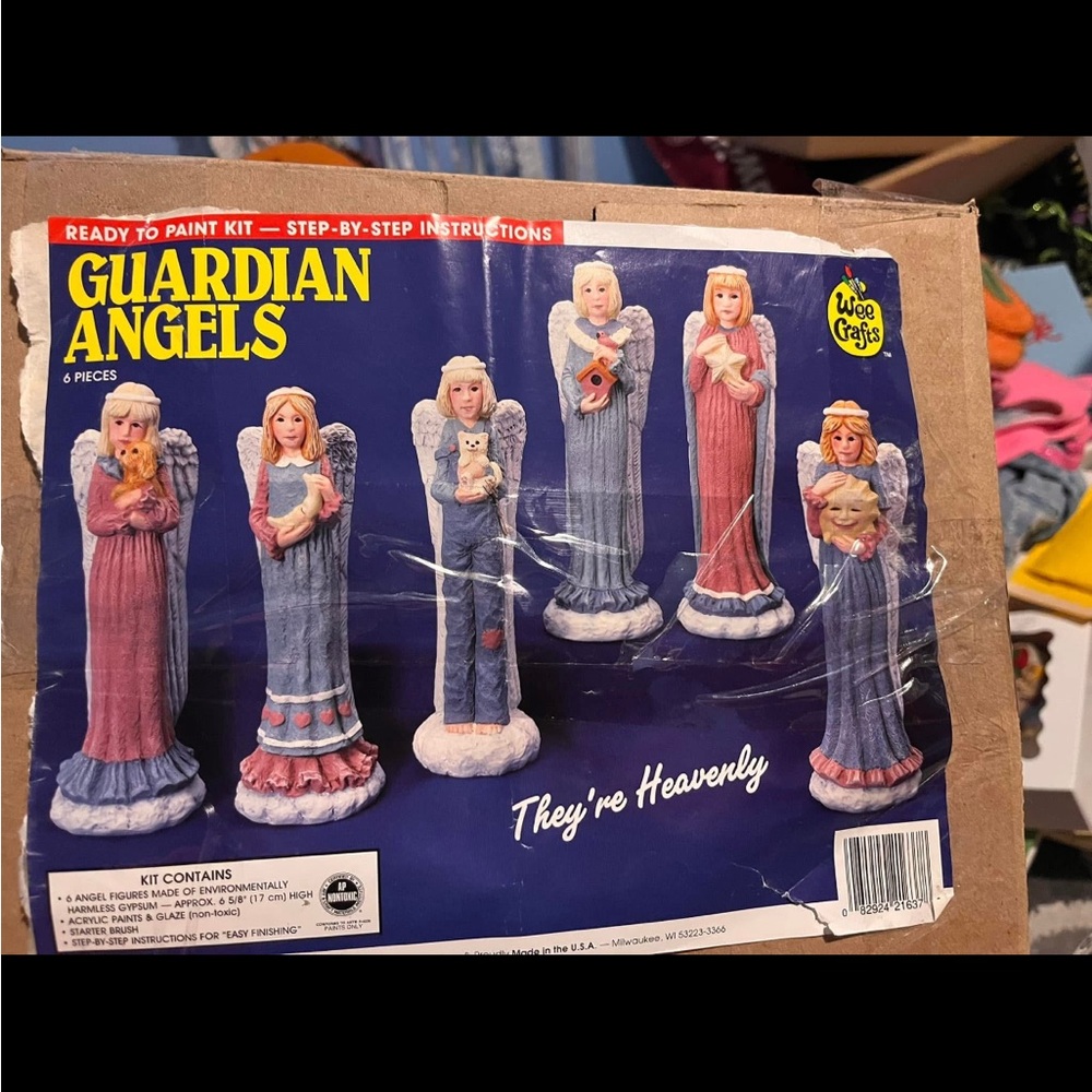 WEE CRAFTS Guardian Angels Paint Kit